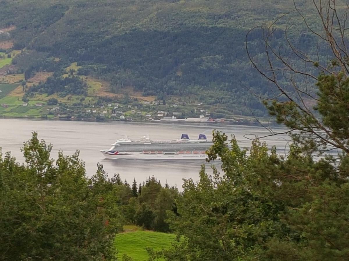 Panorama View Along The Fjord In Stryn Villa Blakset Dış mekan fotoğraf